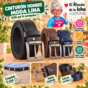 RI-ML-01226 Cinturón Hombre Moda Lina Diseño 175242