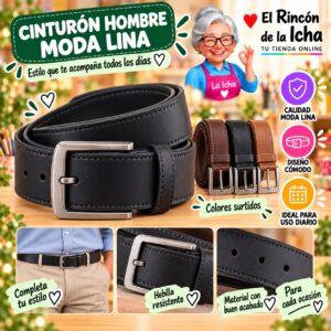 RI-ML-01229 Cinturón Hombre Moda Lina Diseño 175506