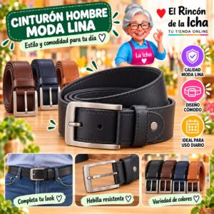 RI-ML-01232 Cinturón Hombre Moda Lina Diseño 175556