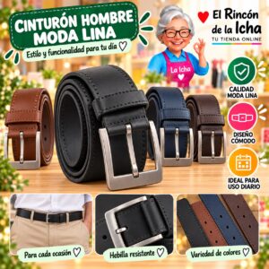 RI-ML-01236 Cinturón Hombre Moda Lina Diseño 175498