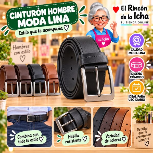 RI-ML-01237 Cinturón Hombre Moda Lina Diseño 175564