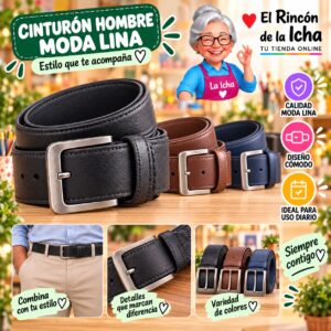 RI-ML-01240 Cinturón Hombre Moda Lina Diseño 175563