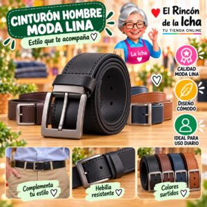 RI-ML-01241 Cinturón Hombre Moda Lina Diseño 175566