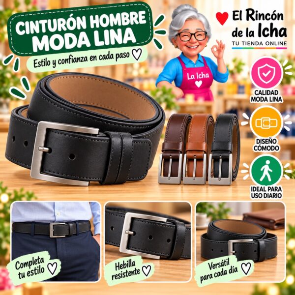 Cinturón Hombre Moda Lina Diseño 175568