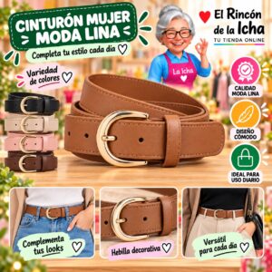 RI-ML-01250 Cinturón Mujer Moda Lina Diseño 175289