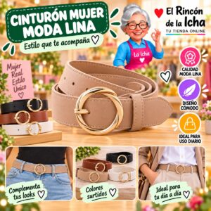 RI-ML-01251 Cinturón Mujer Moda Lina Diseño 175292