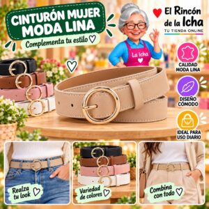 RI-ML-01255 Cinturón Mujer Moda Lina Diseño 175427