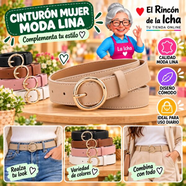 RI-ML-01255 Cinturón Mujer Moda Lina Diseño 175427