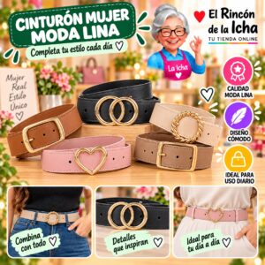 RI-ML-01256 Cinturón Mujer Moda Lina Diseño 175388