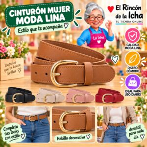 RI-ML-01262 Cinturón Mujer Moda Lina Diseño 175300