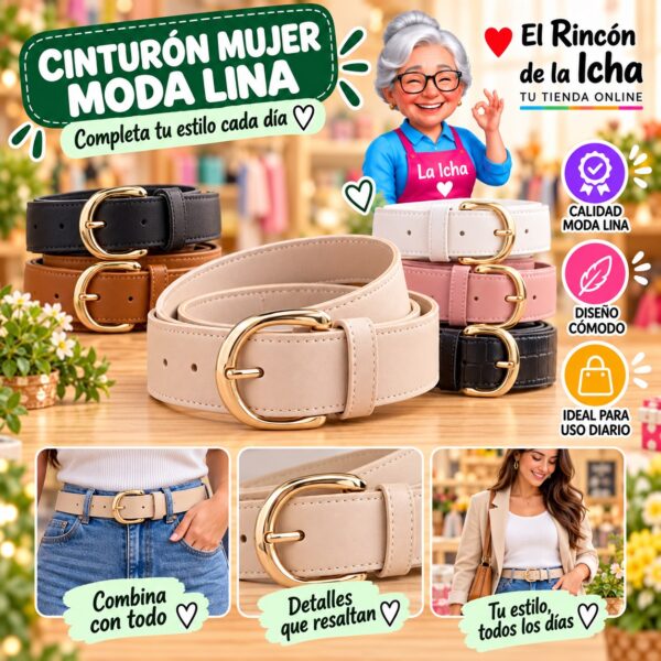 RI-ML-01265 Cinturón Mujer Moda Lina Diseño 175435