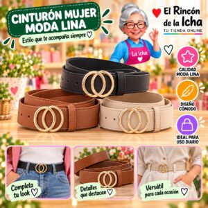 RI-ML-01270 Cinturón Mujer Moda Lina Diseño 175390