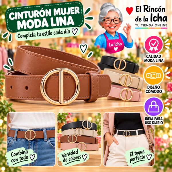 RI-ML-01272 Cinturón Mujer Moda Lina Diseño 175536