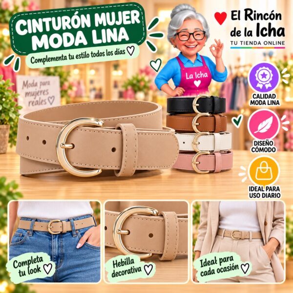 RI-ML-01274 Cinturón Mujer Moda Lina Diseño 175305