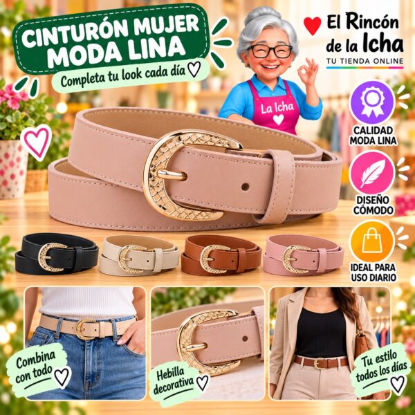 RI-ML-01277 Cinturón Mujer Moda Lina Diseño 175369