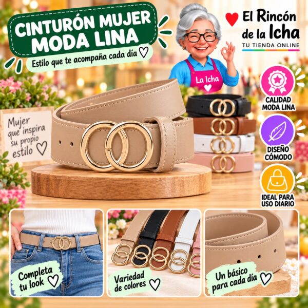 RI-ML-01279 Cinturón Mujer Moda Lina Diseño 175373