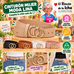 RI-ML-01282 Cinturón Mujer Moda Lina Diseño 175537