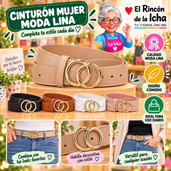 RI-ML-01282 Cinturón Mujer Moda Lina Diseño 175537