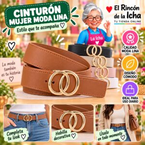 RI-ML-01283 Cinturón Mujer Moda Lina Diseño 175377