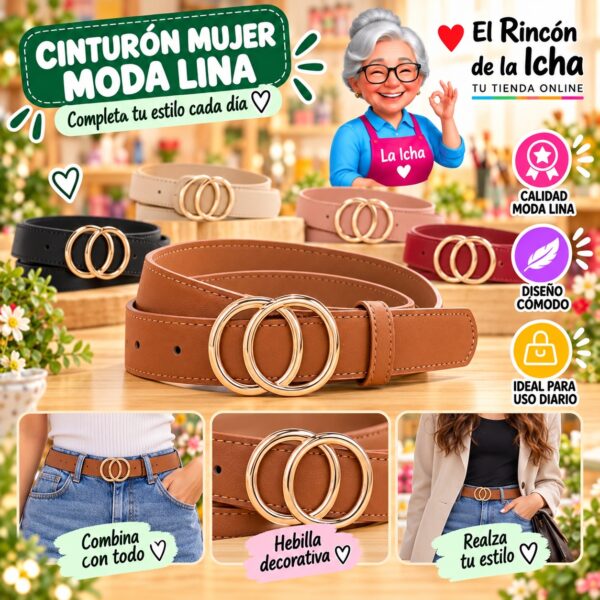 RI-ML-01287 Cinturón Mujer Moda Lina Diseño 175444