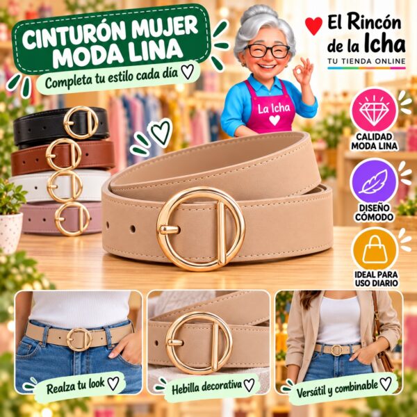 RI-ML-01290 Cinturón Mujer Moda Lina Diseño 175528