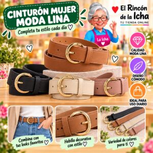 RI-ML-01292 Cinturón Mujer Moda Lina Diseño 175538