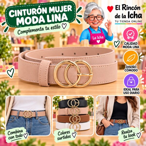 RI-ML-01294 Cinturón Mujer Moda Lina Diseño 175361