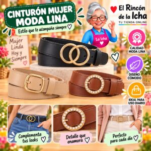 RI-ML-01299 Cinturón Mujer Moda Lina Diseño 175494