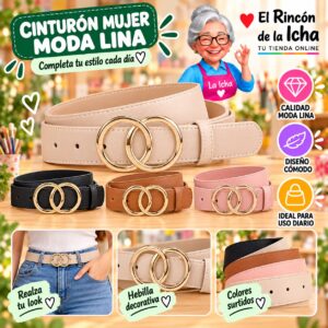 RI-ML-01300 Cinturón Mujer Moda Lina Diseño 175362