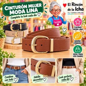 RI-ML-01301 Cinturón Mujer Moda Lina Diseño 175363