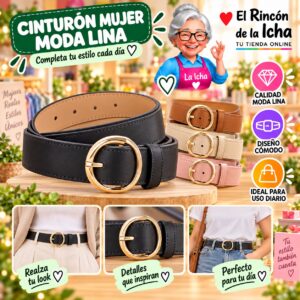 RI-ML-01302 Cinturón Mujer Moda Lina Diseño 175365