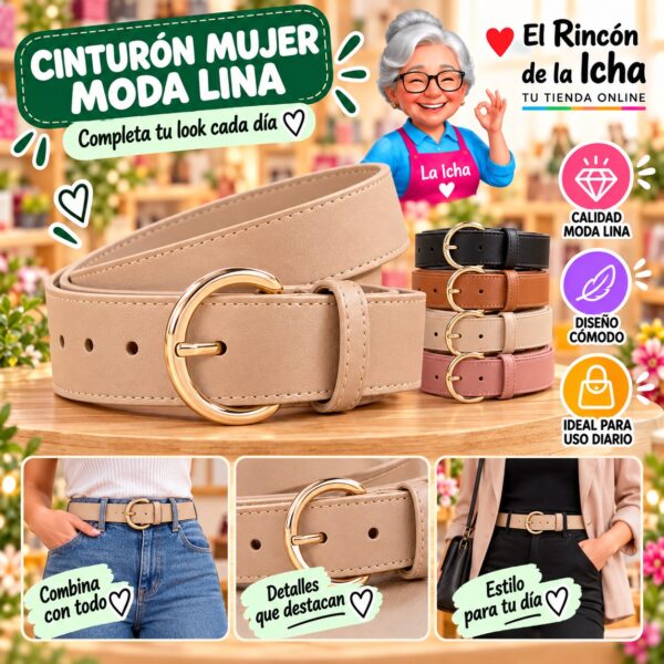 RI-ML-01304 Cinturón Mujer Moda Lina Diseño 175442
