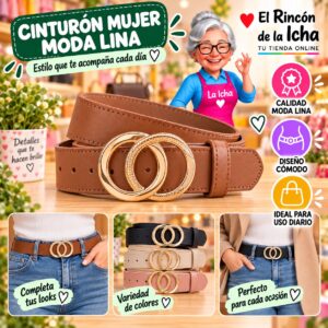RI-ML-01305 Cinturón Mujer Moda Lina Diseño 175483