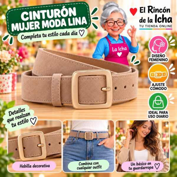 Cinturón Mujer Moda Lina Diseño 175509