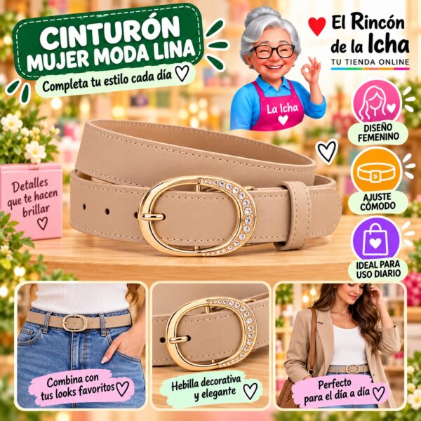 Cinturón Mujer Moda Lina Diseño 175439