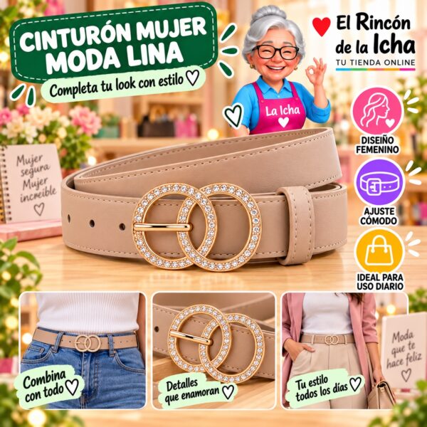 Cinturón Mujer Moda Lina Diseño 175314