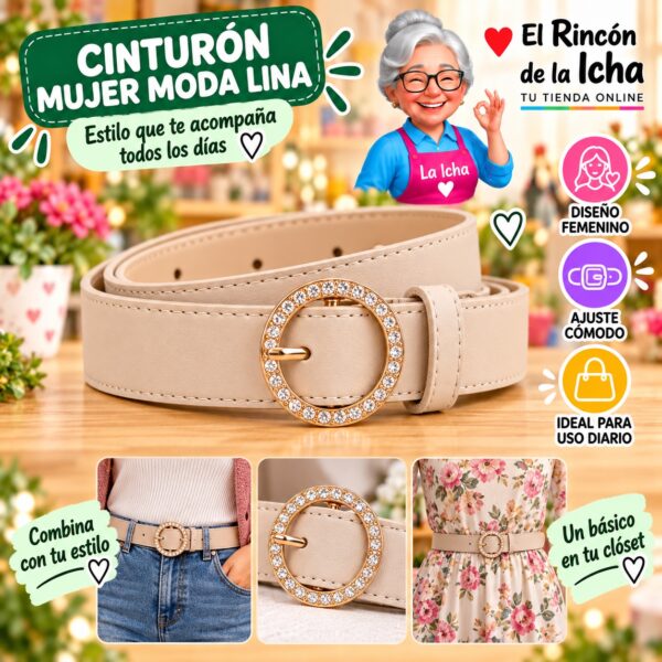 Cinturón Mujer Moda Lina Diseño 175544