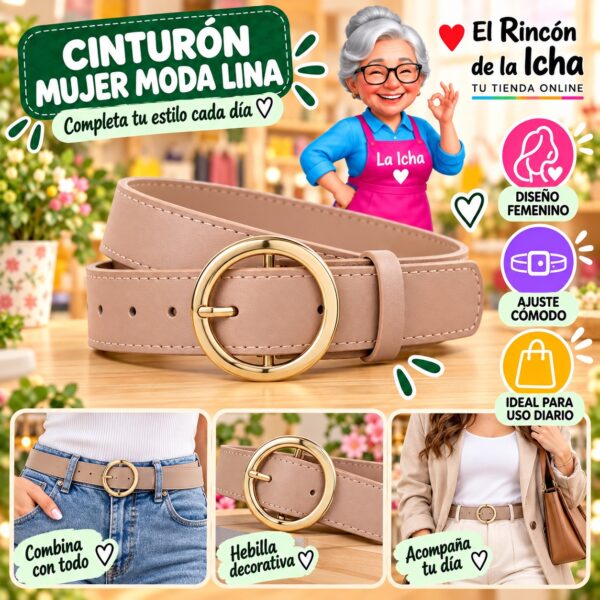 Cinturón Mujer Moda Lina Diseño 175429