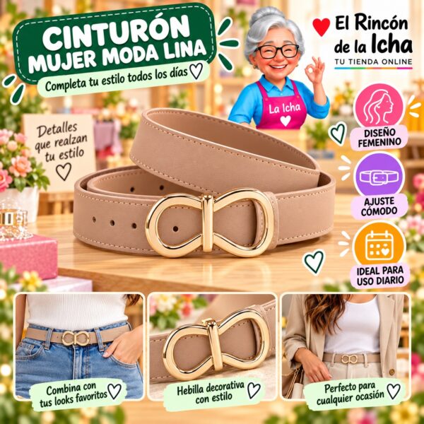 Cinturón Mujer Moda Lina Diseño 175546