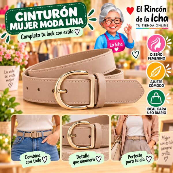 Cinturón Mujer Moda Lina Diseño 175545