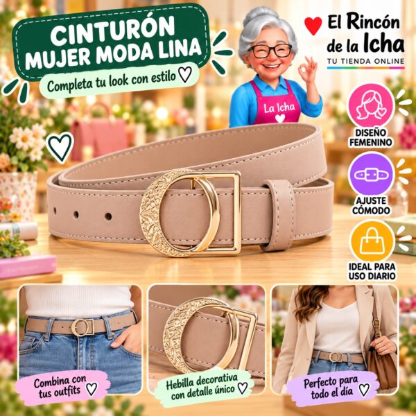 Cinturón Mujer Moda Lina Diseño 175493