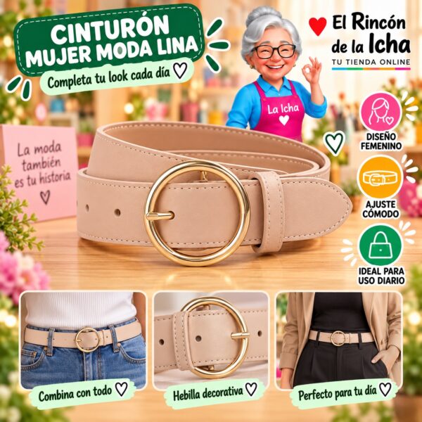 Cinturón Mujer Moda Lina Diseño 175236