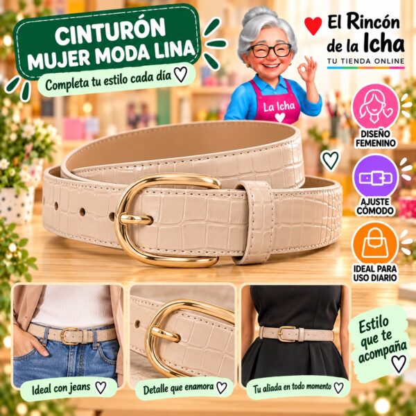 Cinturón Mujer Moda Lina Diseño 175489