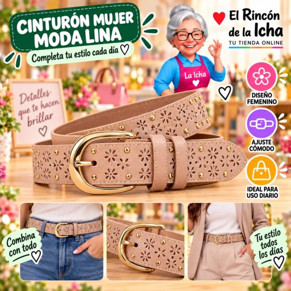Cinturón Mujer Moda Lina Diseño 175410