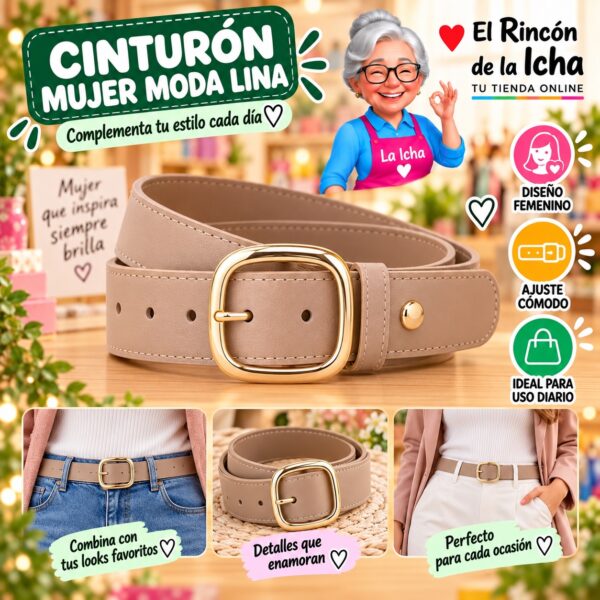 Cinturón Mujer Moda Lina Diseño 175523