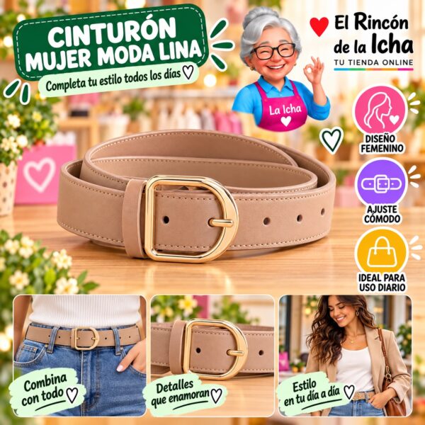 Cinturón Mujer Moda Lina Diseño 175524