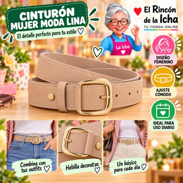 Cinturón Mujer Moda Lina Diseño 175525