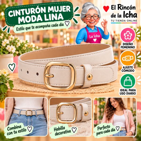 Cinturón Mujer Moda Lina Diseño 175522