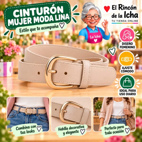Cinturón Mujer Moda Lina Diseño 175588