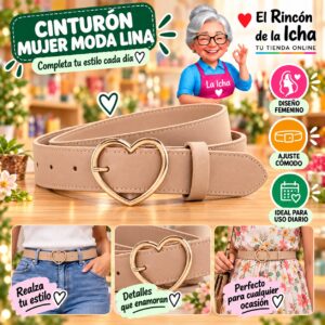 RI-ML-01338 Cinturón Mujer Moda Lina Diseño 175584